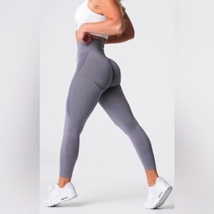 NVGTN Grey Contour Seamless Leggings. Size S /Small. NWT